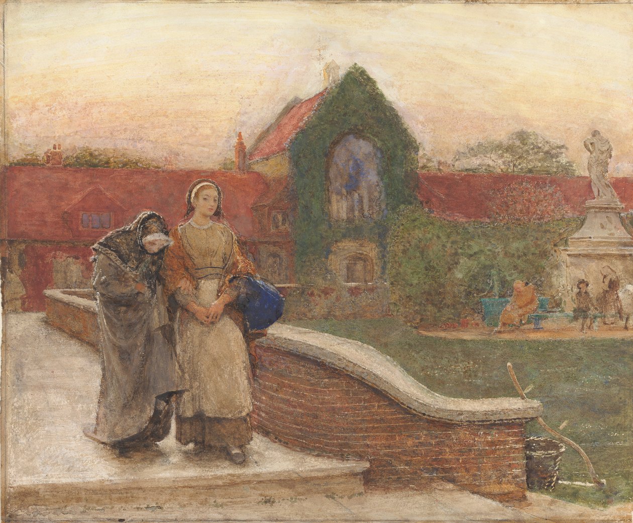 A menedék kikötője alkotó: Frederick Walker