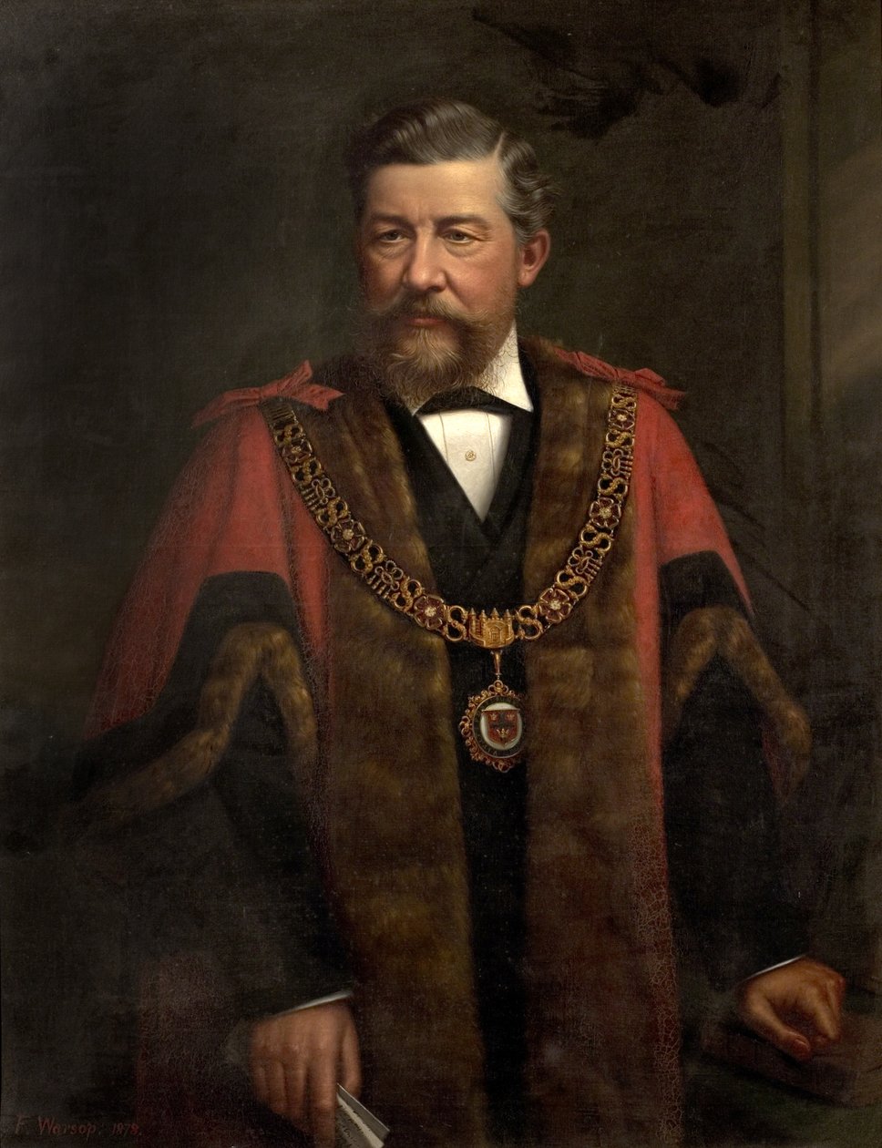 Alderman W.G. Ward, 1878 alkotó: Frederick Warsop