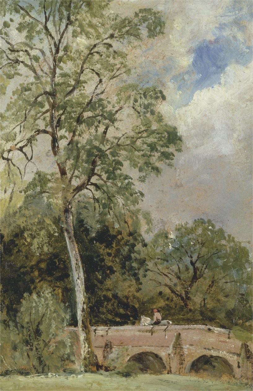 South Micklehamben, 1829 (olaj, malomdeszka) alkotó: Frederick Waters Watts