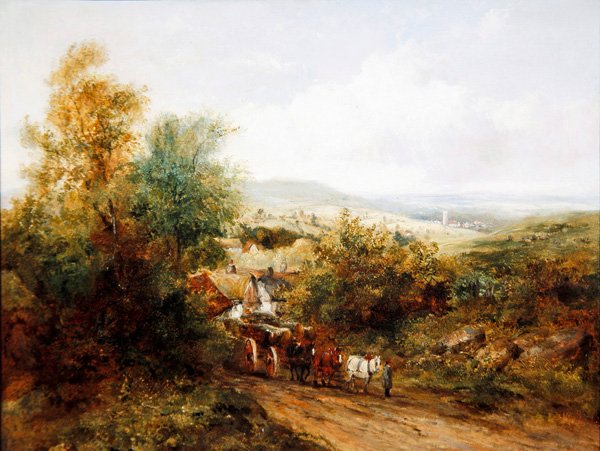 Táj (olaj, vászon) alkotó: Frederick Waters Watts