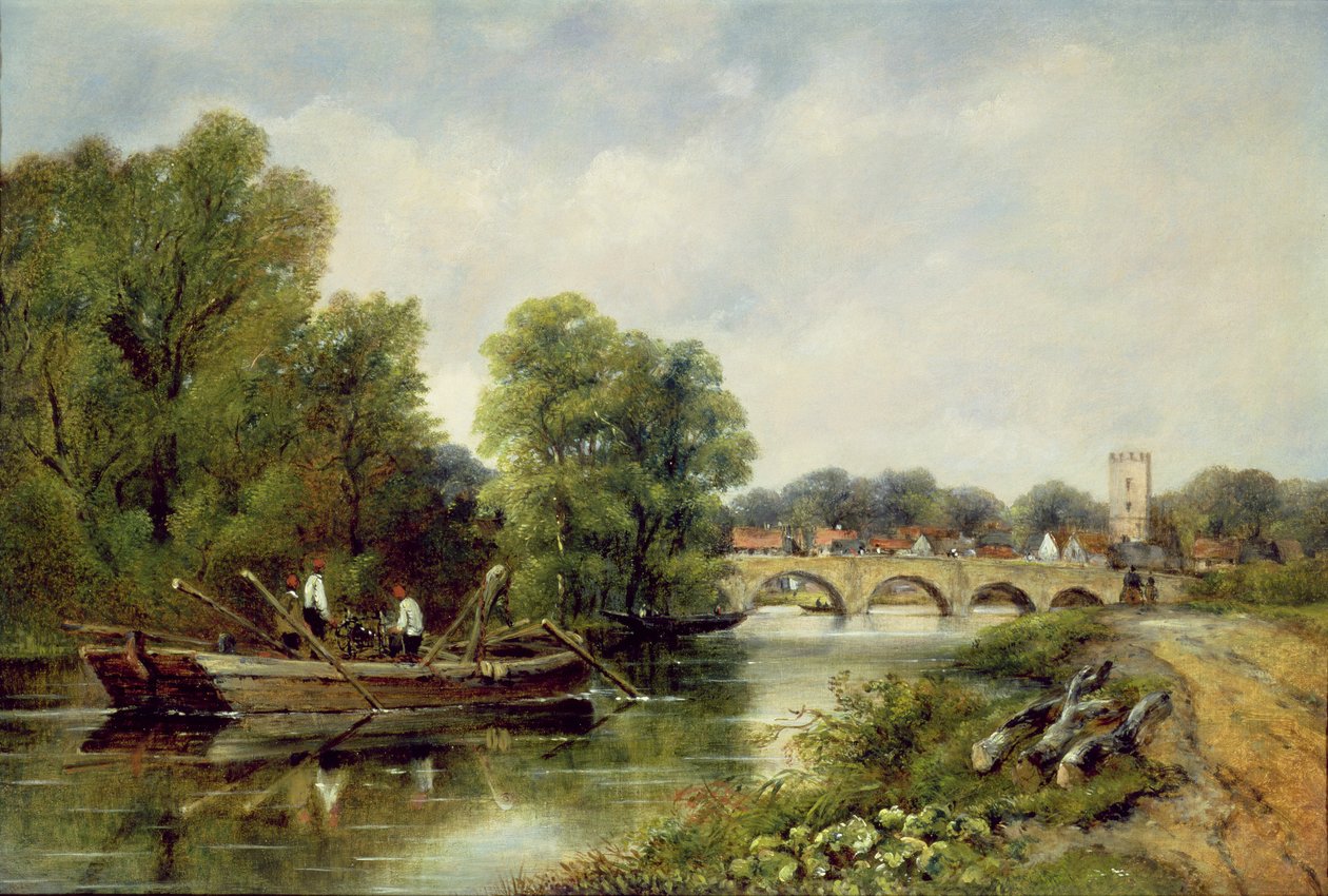 A Henley-on-Thames-i híd alkotó: Frederick Waters Watts