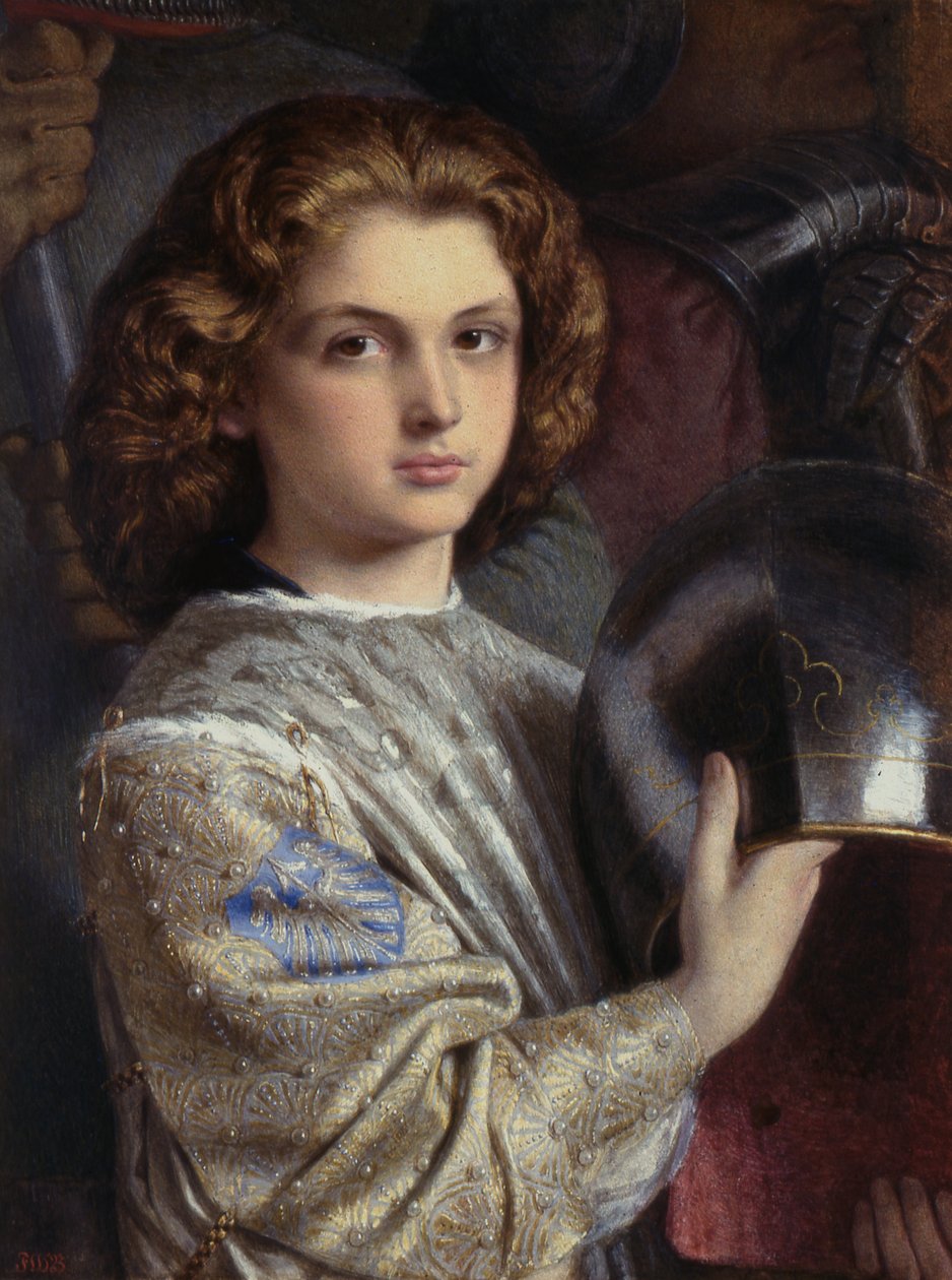 A Knights Esquire (lEcuyer) alkotó: Frederick William Burton