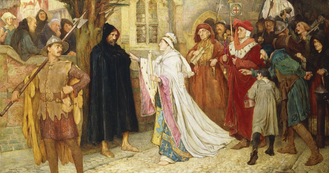 Gloucester hercegné vezeklése, 1902 alkotó: Frederick William Davis