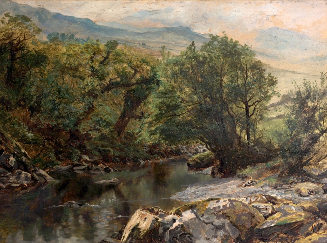 Medence Colwynban, Észak-Walesben alkotó: Frederick William Hayes