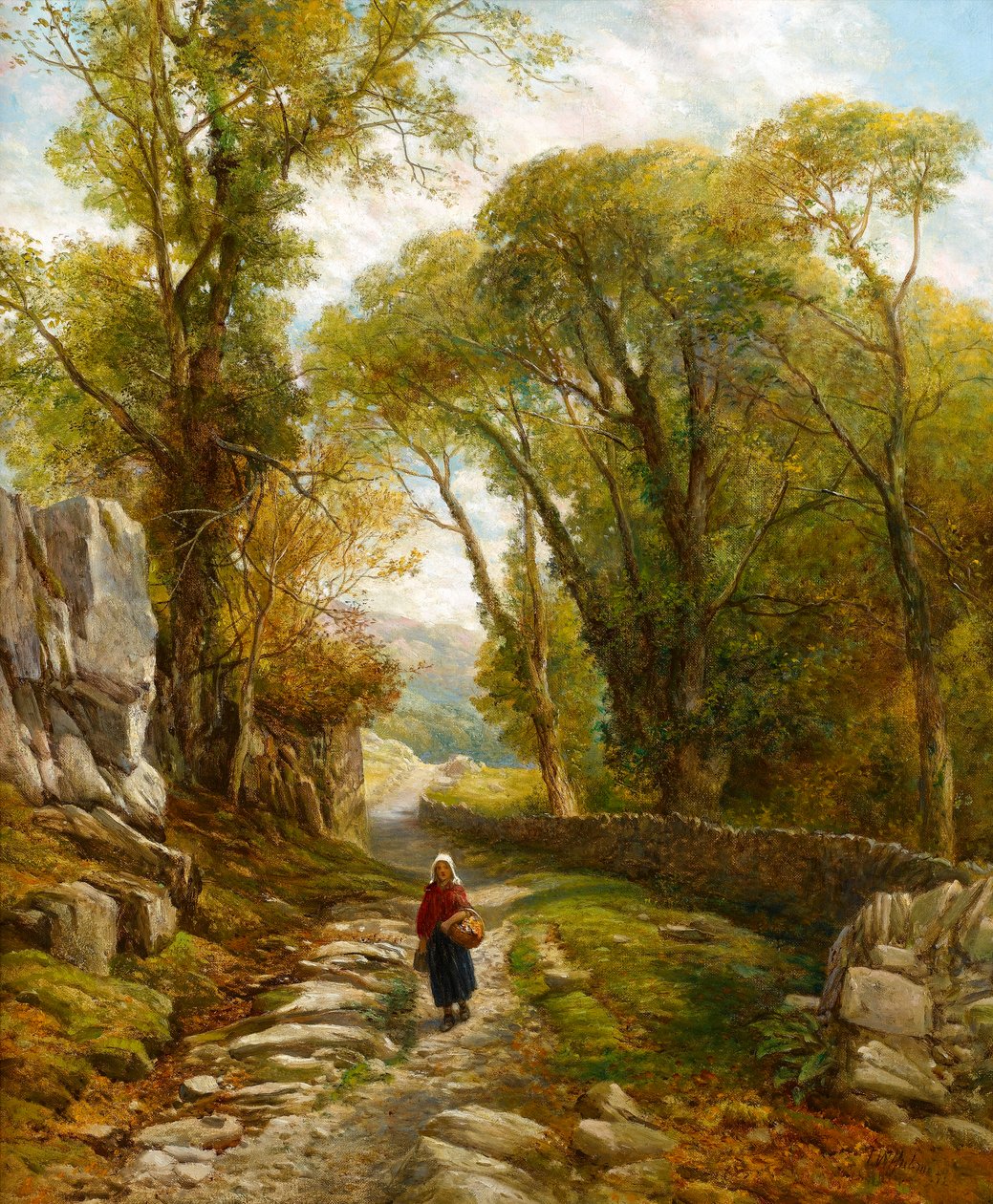 Erdőséta, 1872 alkotó: Frederick William Hulme
