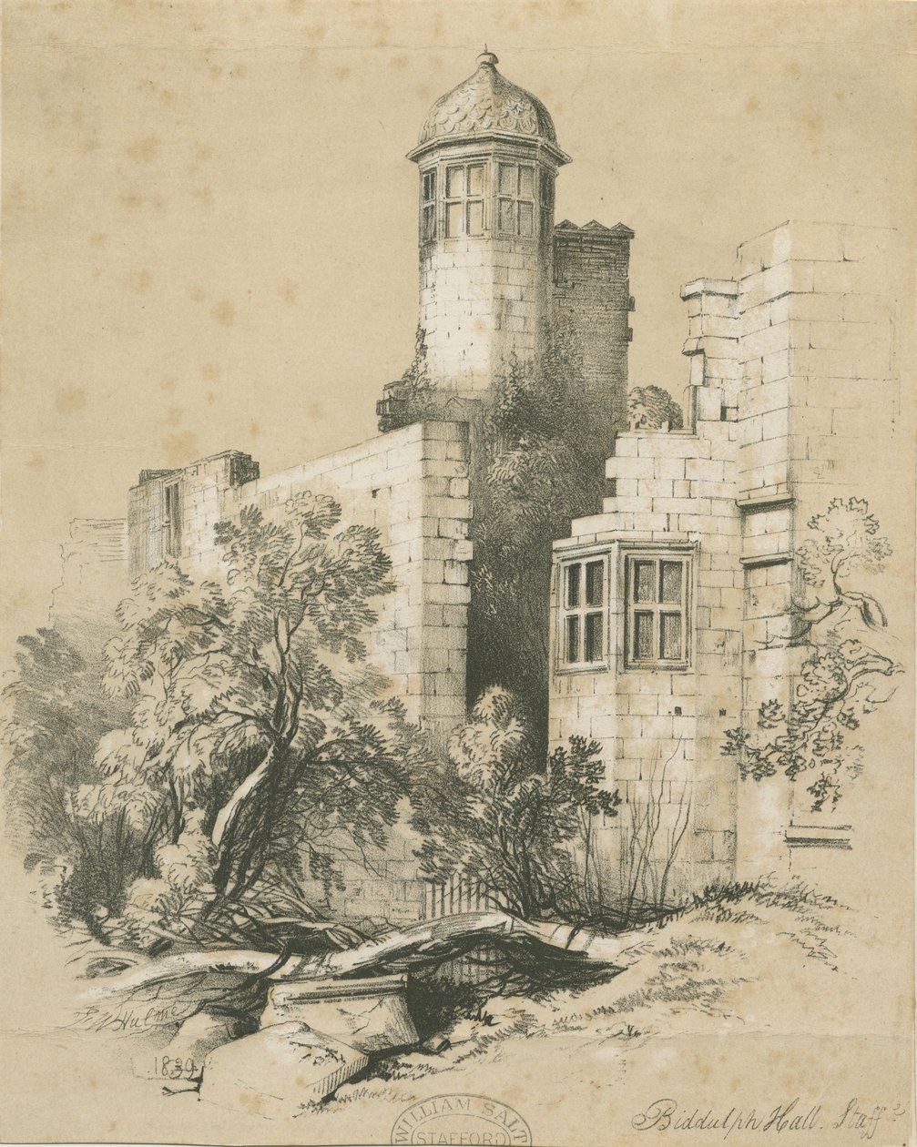 Biddulph Hall alkotó: Frederick William Hulme