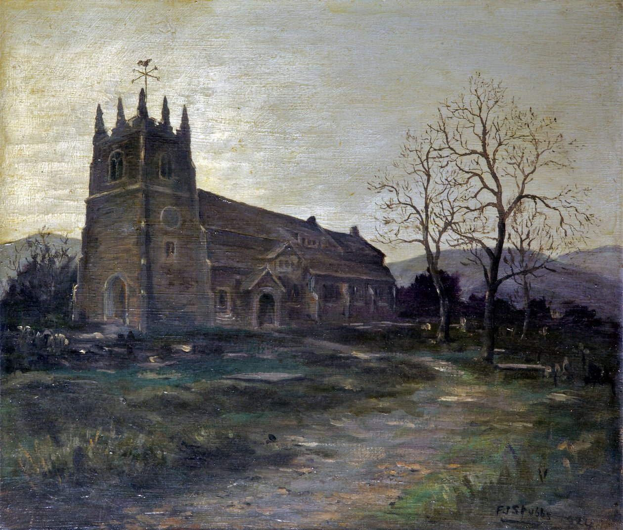 Old Oldham templom alkotó: Frederick William Jackson
