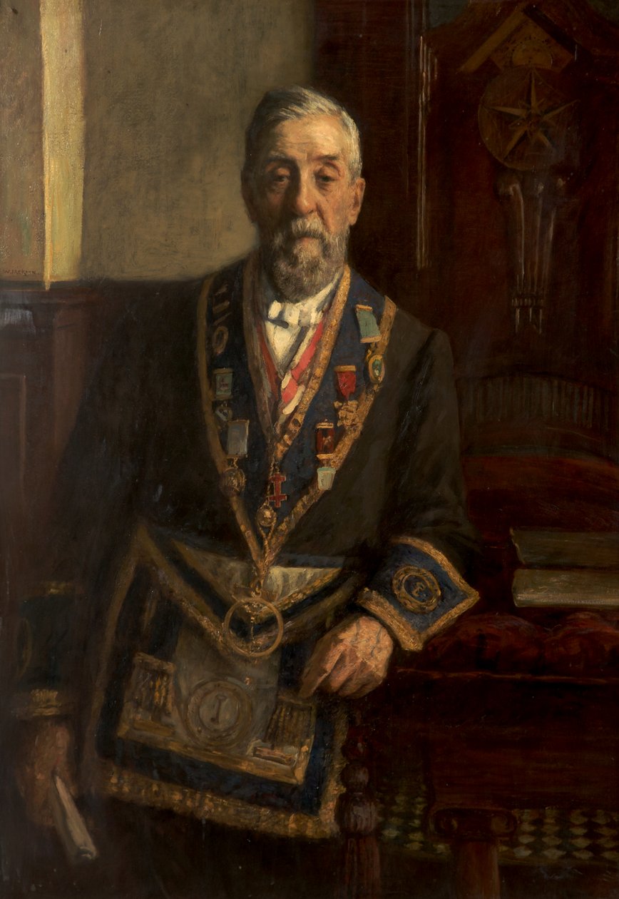Henry Lees Hollingworth portréja (Olaj, vászon) alkotó: Frederick William Jackson