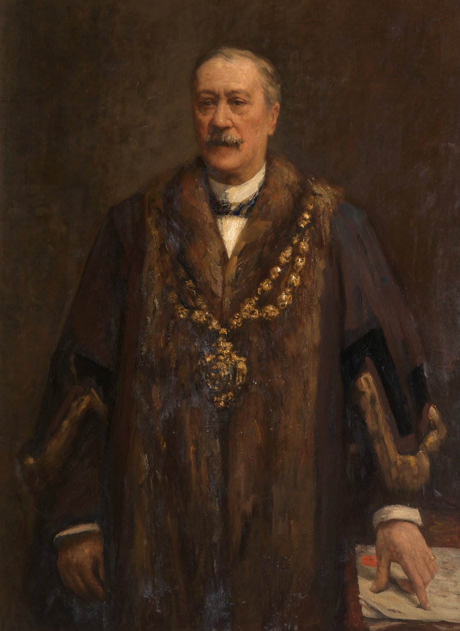 James Yates portréja, 1880-82 körül (Olaj, vászon) alkotó: Frederick William Jackson