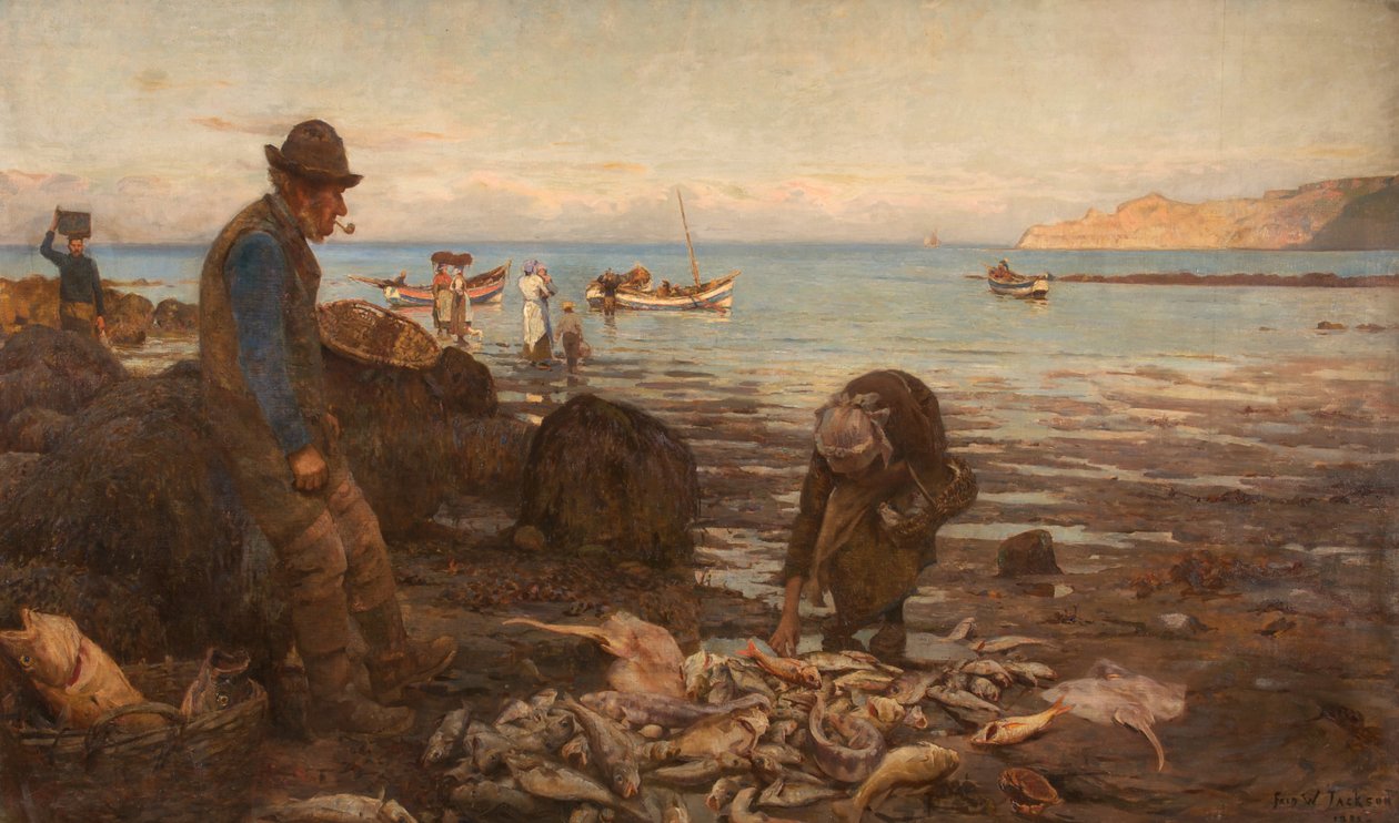 A tenger aratása alkotó: Frederick William Jackson