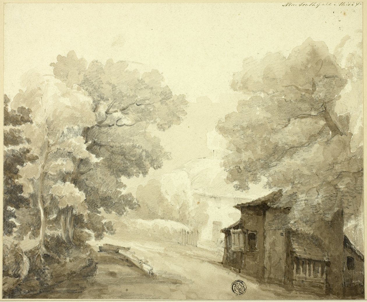 Southgate közelében alkotó: Frederick Wilton Litchfield Stockdale