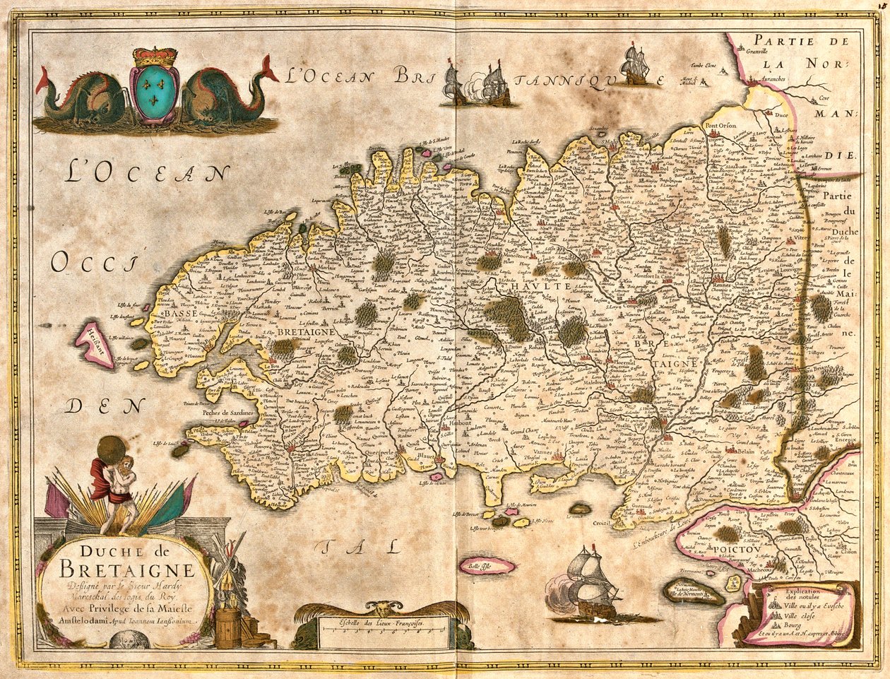 Bretagne, Franciaország alkotó: Frederick de Wit