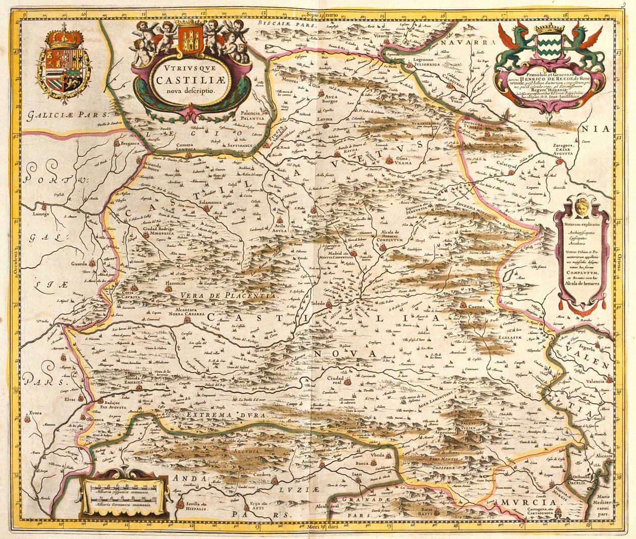 Kasztília, Spanyolország alkotó: Frederick de Wit