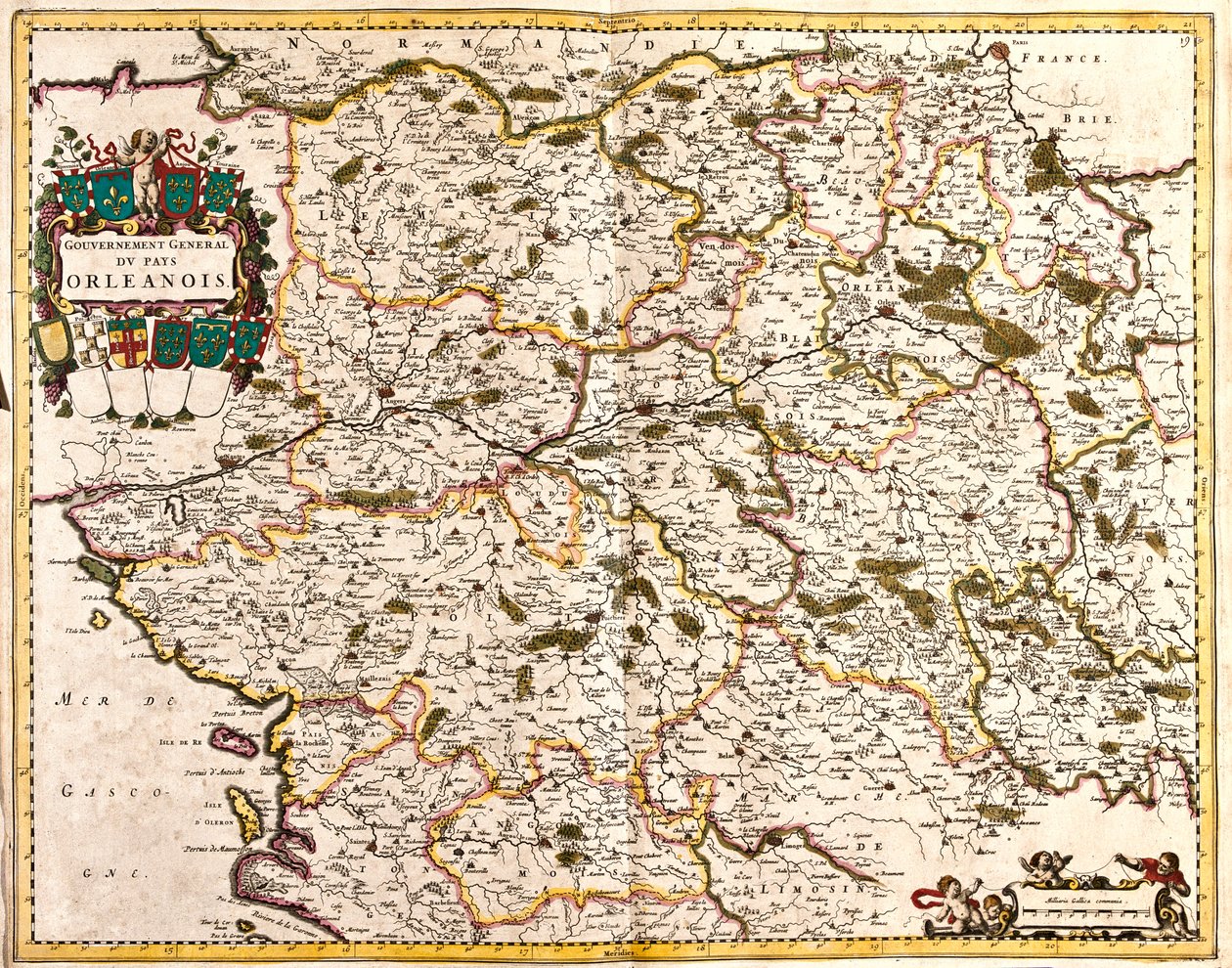 Kelet-Közép-Franciaország, Franciaország alkotó: Frederick de Wit