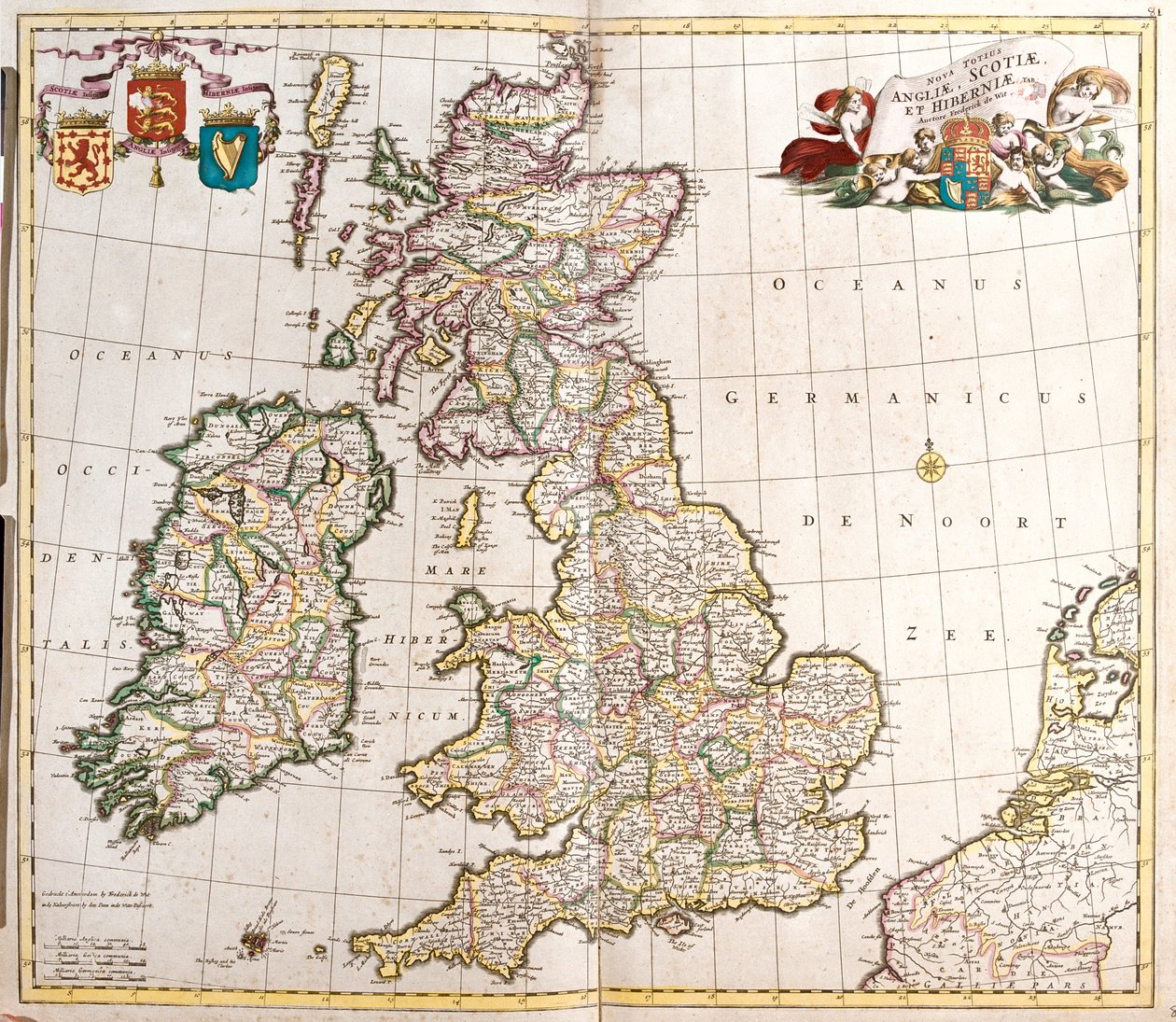 Grat Britain et Ireland alkotó: Frederick de Wit