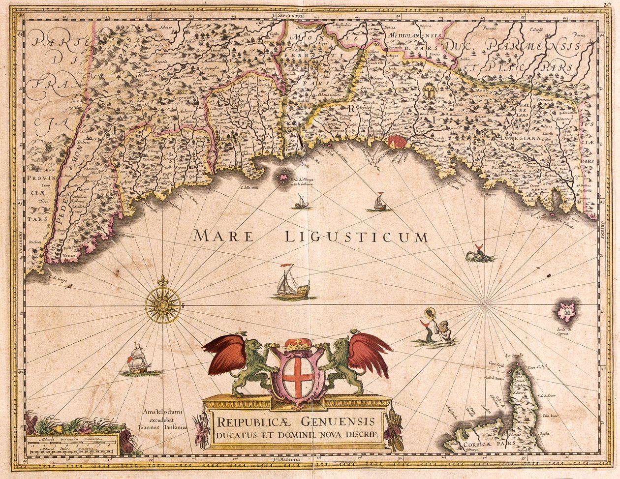 Liguria, Olaszország alkotó: Frederick de Wit