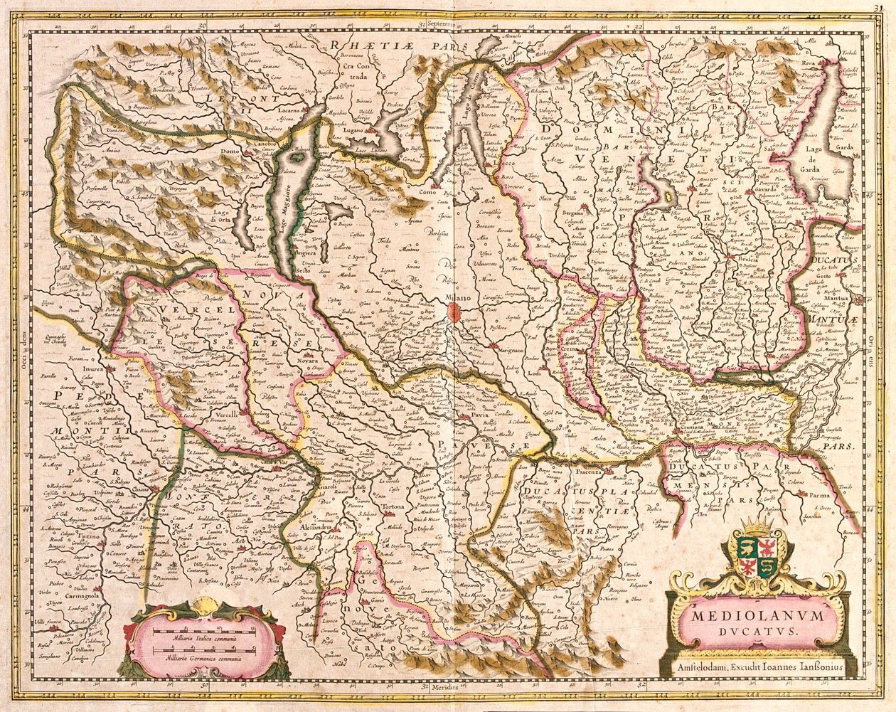 Lombardia, Olaszország alkotó: Frederick de Wit