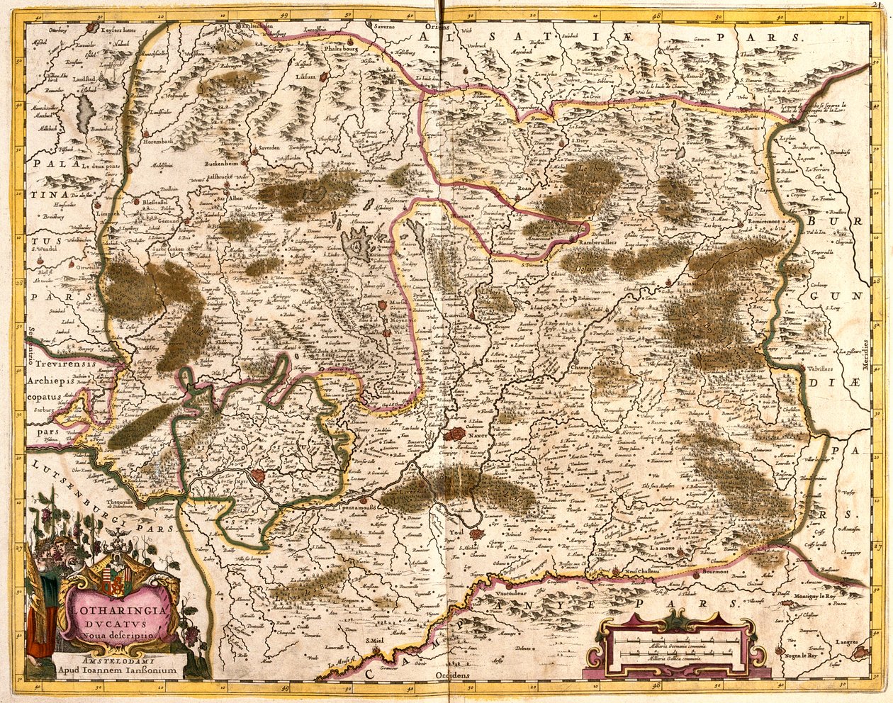 Lotaringia, Franciaország alkotó: Frederick de Wit