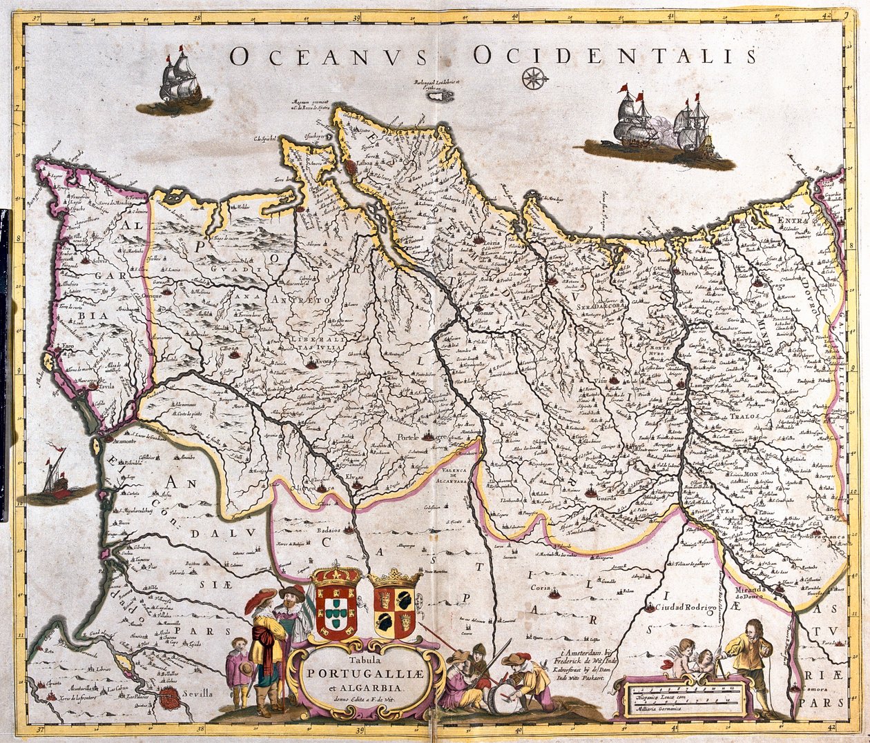 Portugália alkotó: Frederick de Wit