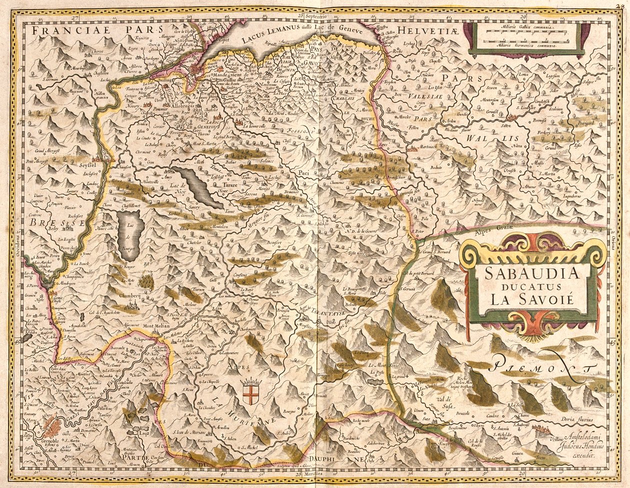 Savoya, Franciaország alkotó: Frederick de Wit