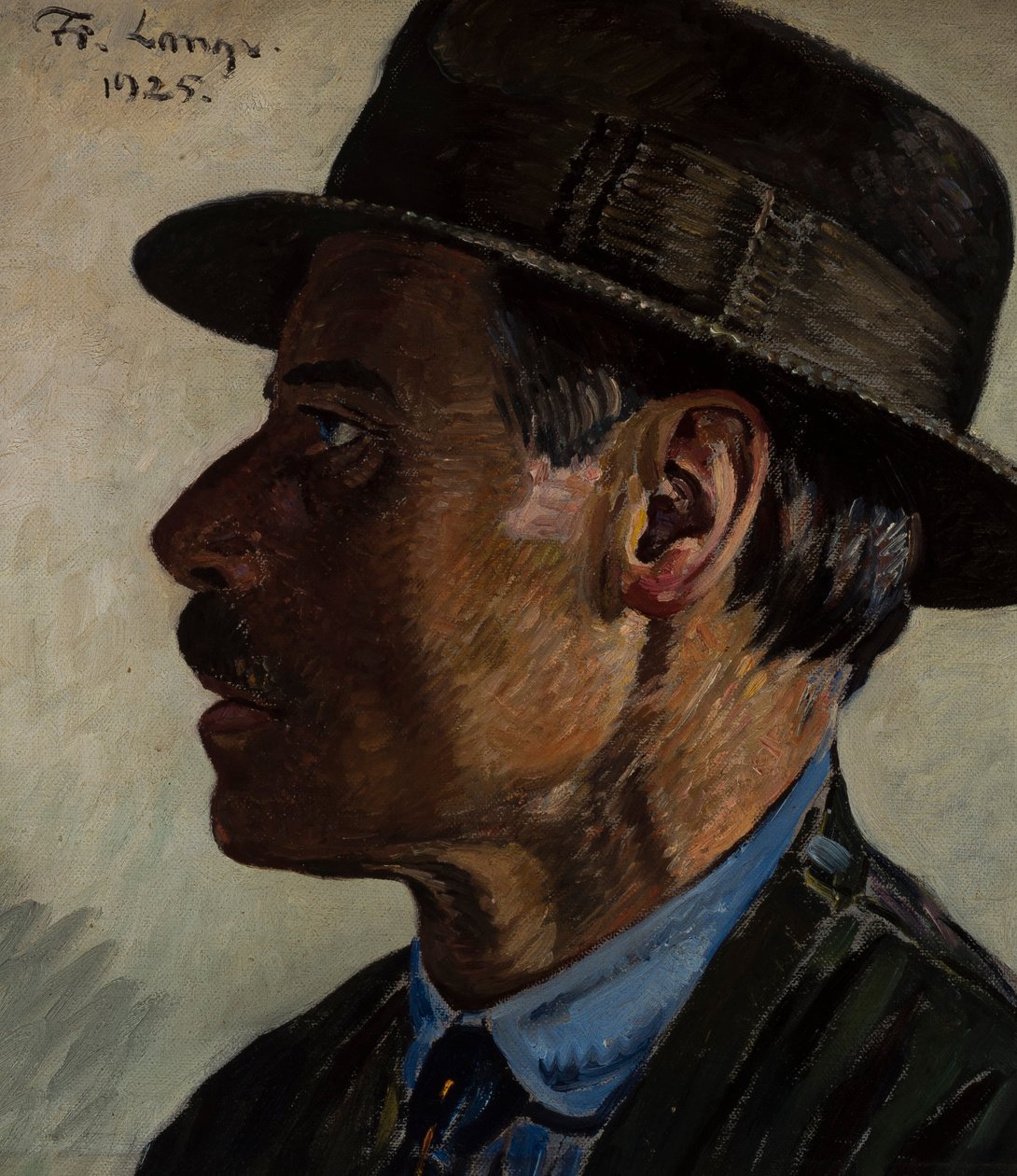 Önarckép alkotó: Frederik Lange