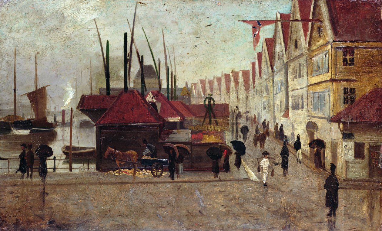 A bergeni rakpart alkotó: Frederik Collett