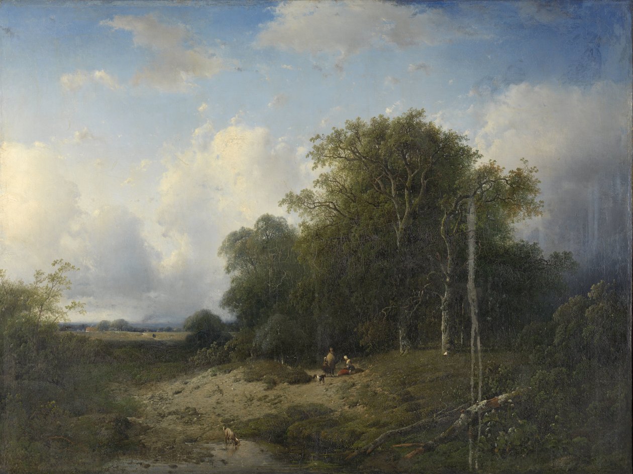 Tájkép alkotó: Frederik Hendrik Hendriks