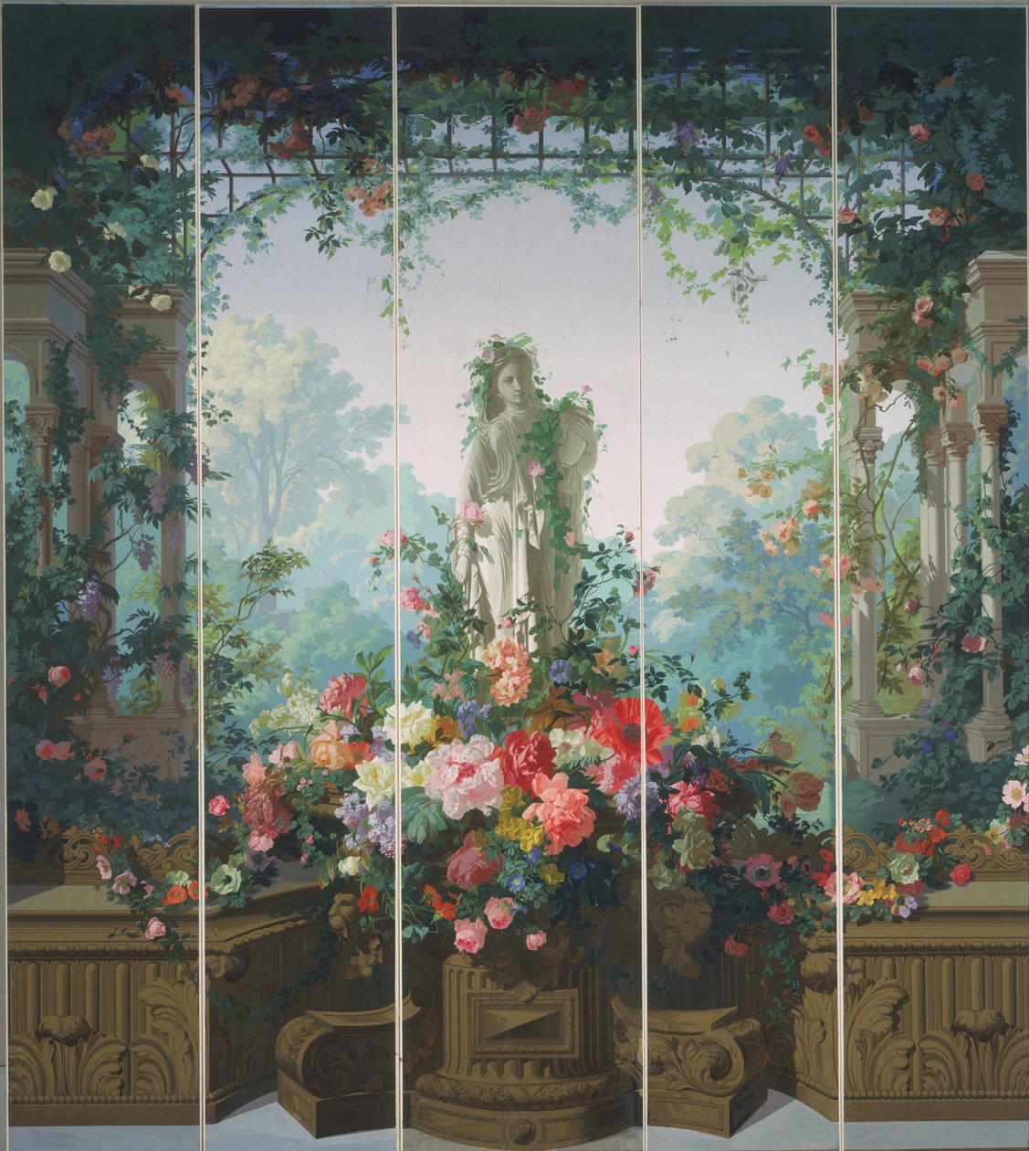 Garden of Armida Háttérkép alkotó: French Designed by Édouard Muller