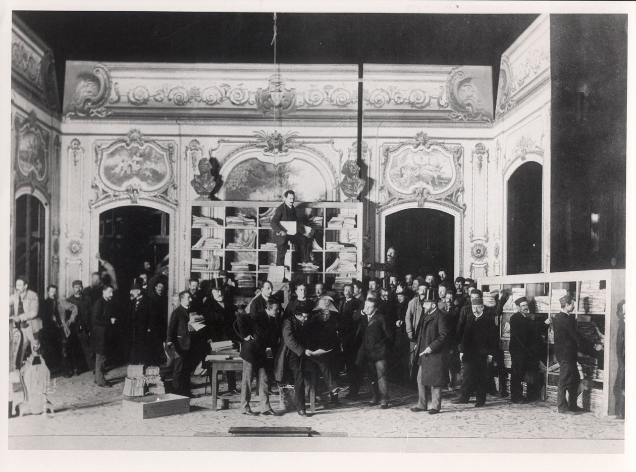 Victorien Sardou (1831-1908) Thermidor próbája január 24. alkotó: French Photographer