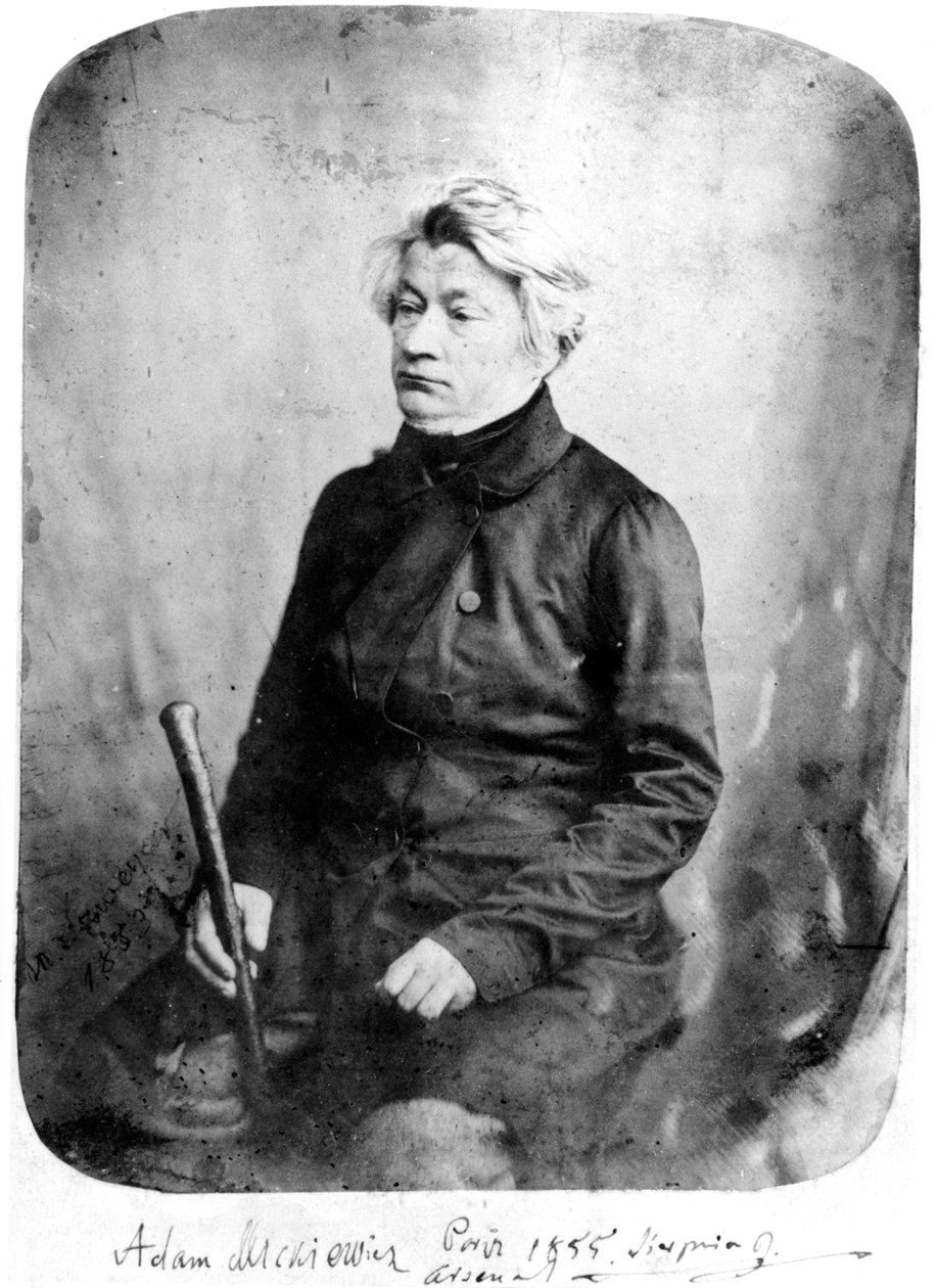 Mickiewicz Ádám, 1855 alkotó: French Photographer