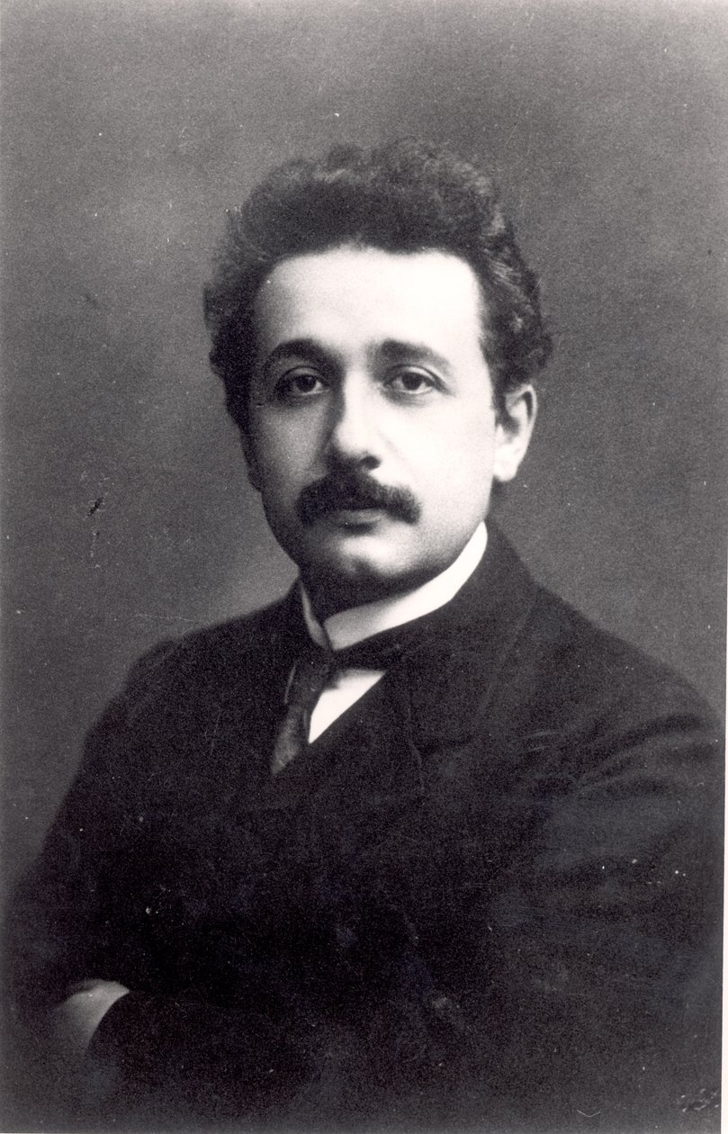 Albert Einstein (1879-1955) 1911 alkotó: French Photographer