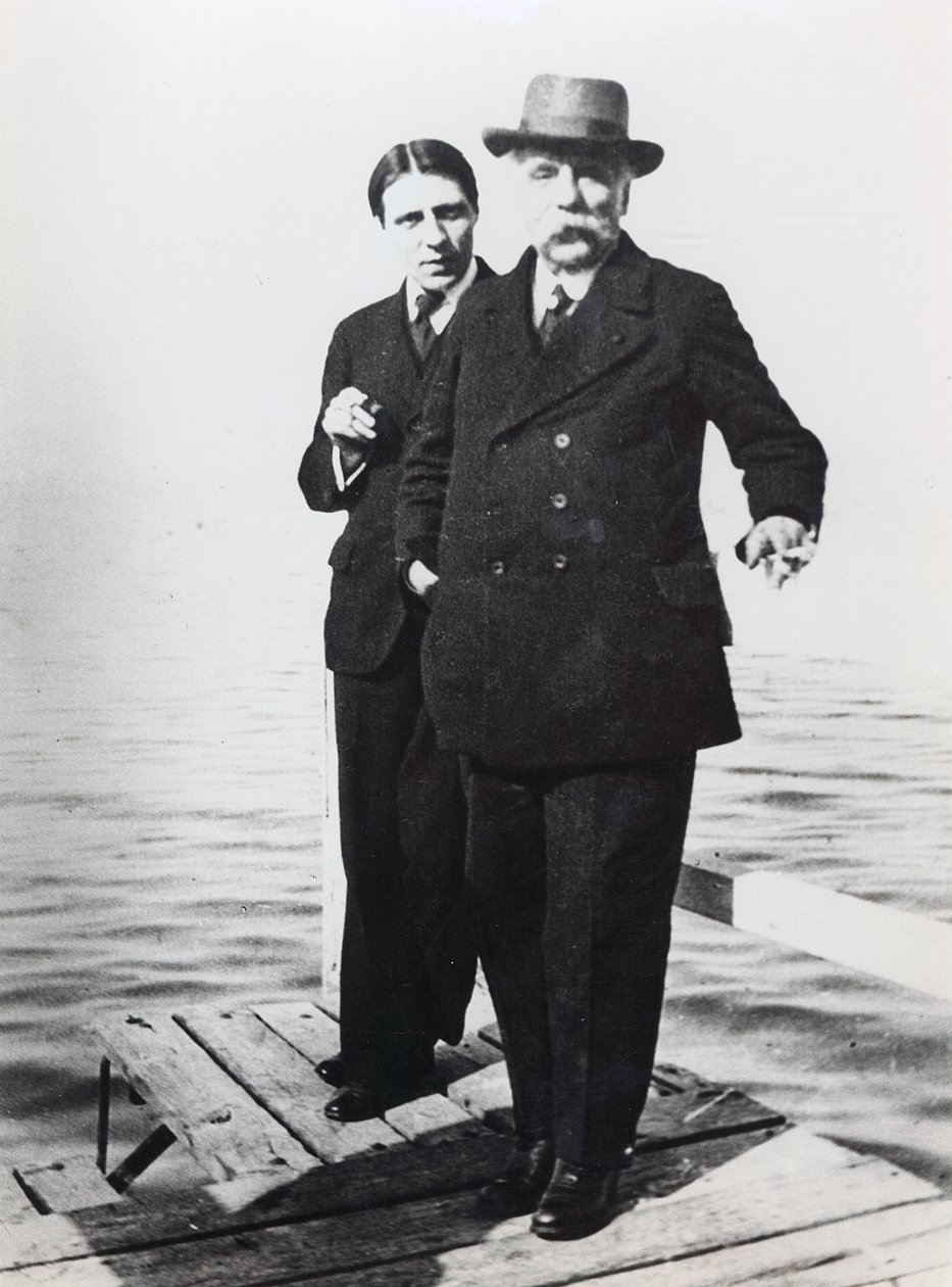 Alfred Cortot (1877-1962) és Gabriel Faure (1845-1924), XX. század eleje alkotó: French Photographer