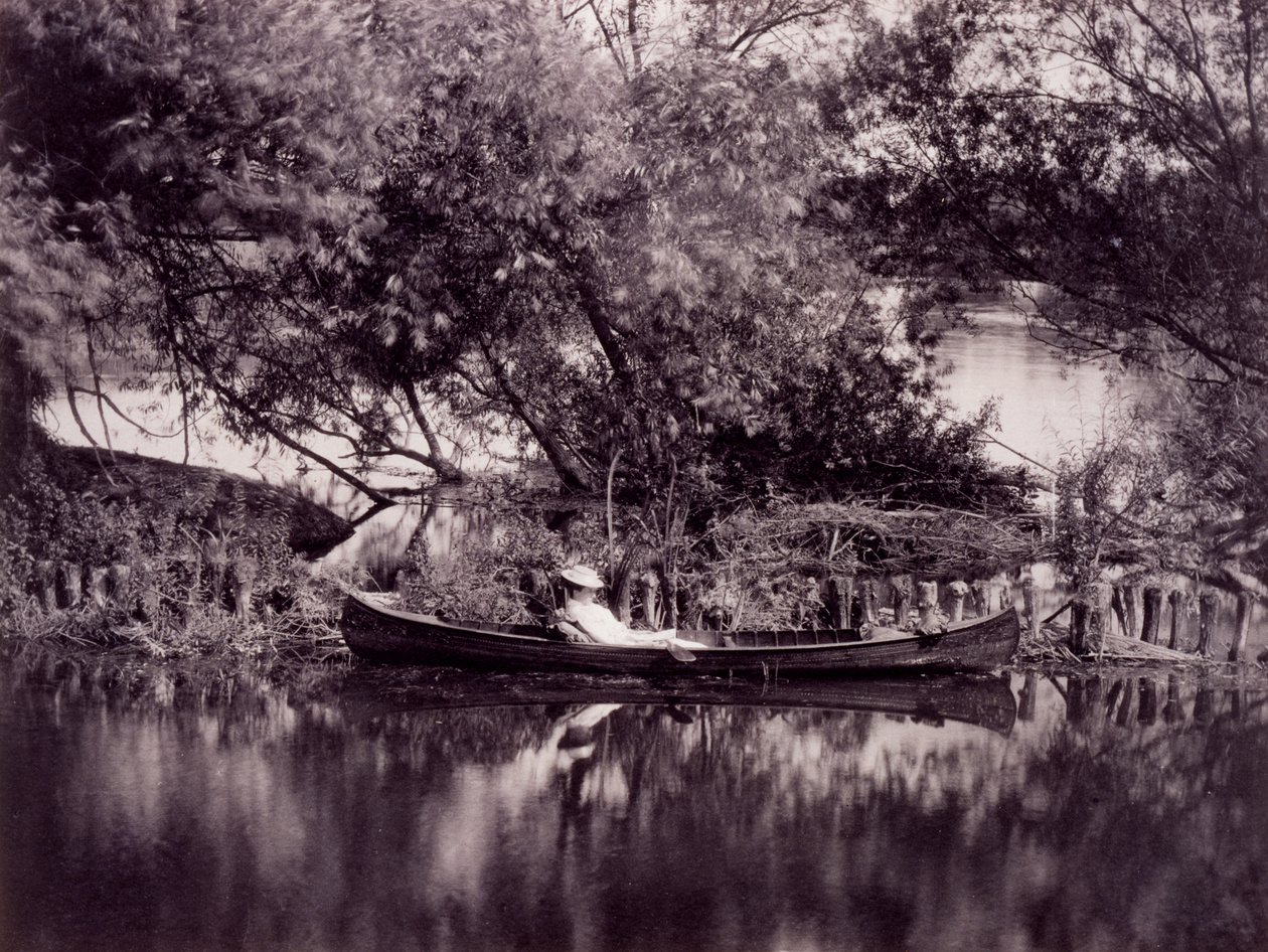 Az Abbey River torkolatánál, késő C19 alkotó: French Photographer