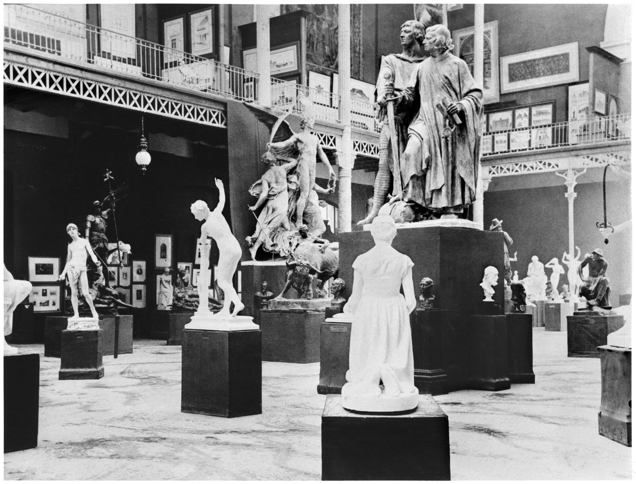 Belga képzőművészet az egyetemes kiállításon, Párizs, 1889, alkotó: French Photographer