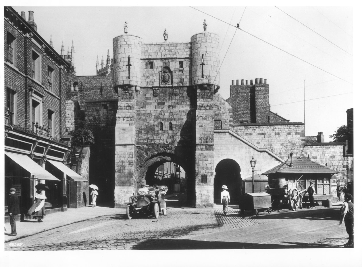 Bootham Bar, York, 1900 körül alkotó: French Photographer