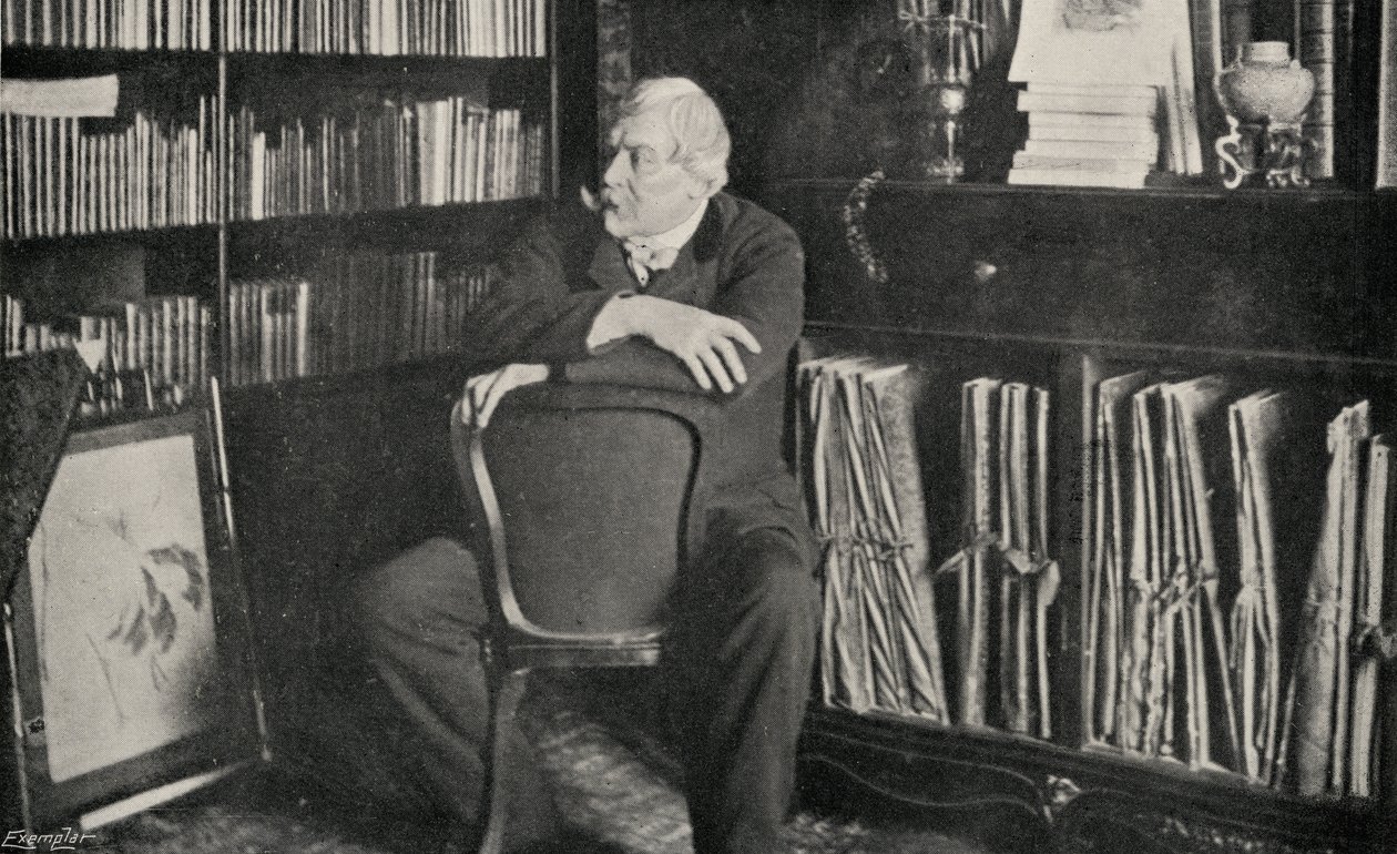 Edmond de Goncourt (1822-96) tanulmányában alkotó: French Photographer