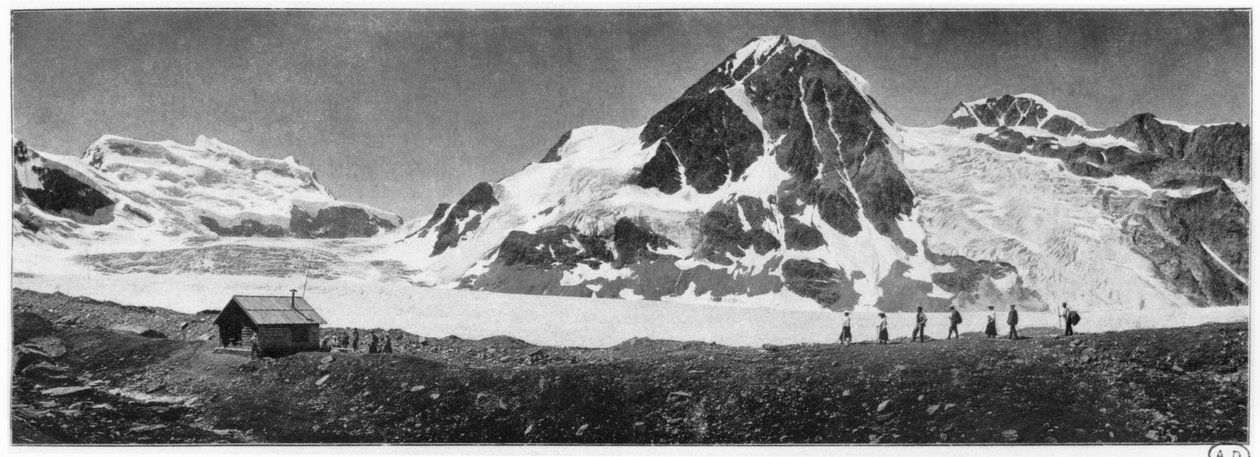 Grand Combin, 1900 körül alkotó: French Photographer