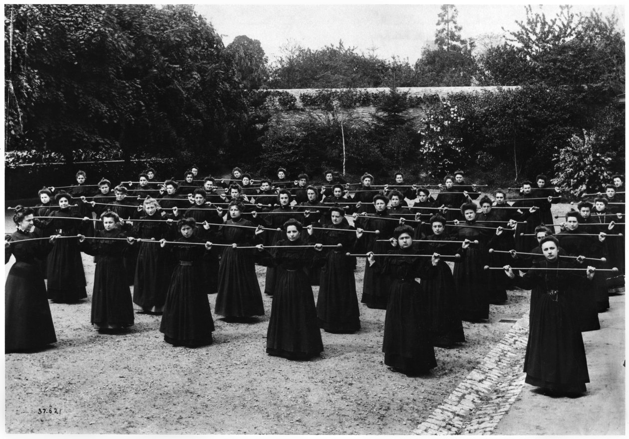 Torna a Mayenne-i intézetek normál iskolájában, 1900 körül alkotó: French Photographer