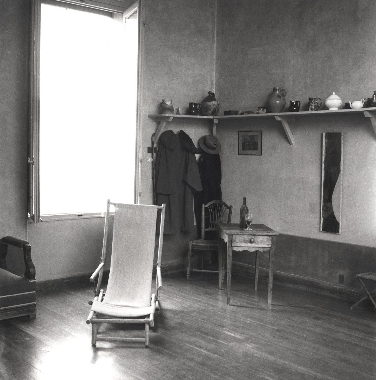 Cezannes stúdió belseje Aix-en-Provence-ban, 1900-2002 körül alkotó: French Photographer