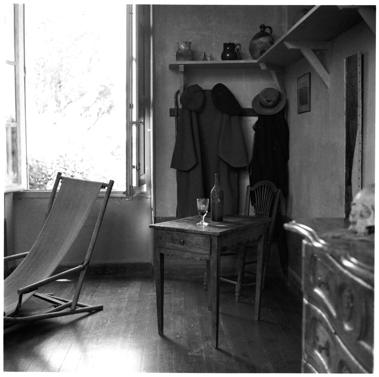 Cezannes stúdió belseje Aix-en-Provence-ban, 1900-2002 körül alkotó: French Photographer