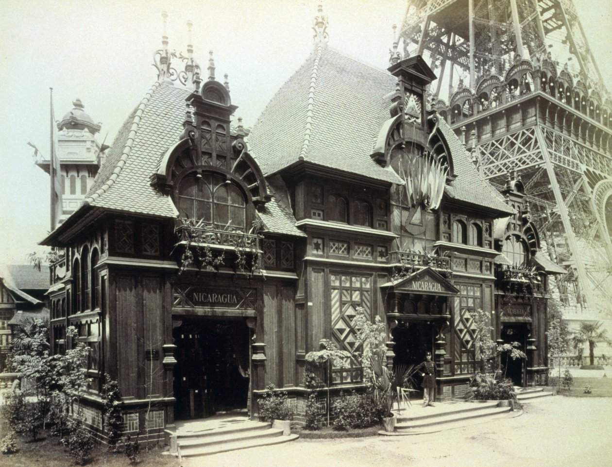 Nicaragua pavilonja, Párizsi Kiállítás, 1889 alkotó: French Photographer