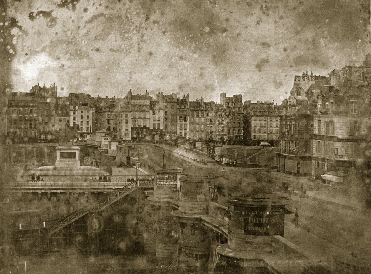 Pont Neuf, Párizs, 1841 körül alkotó: French Photographer