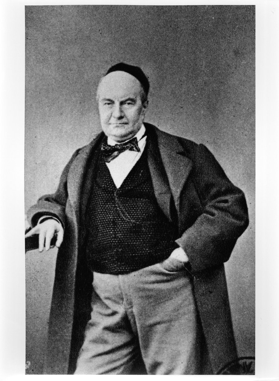 Charles Augustin Sainte-Beuve (1804-69) portréja alkotó: French Photographer