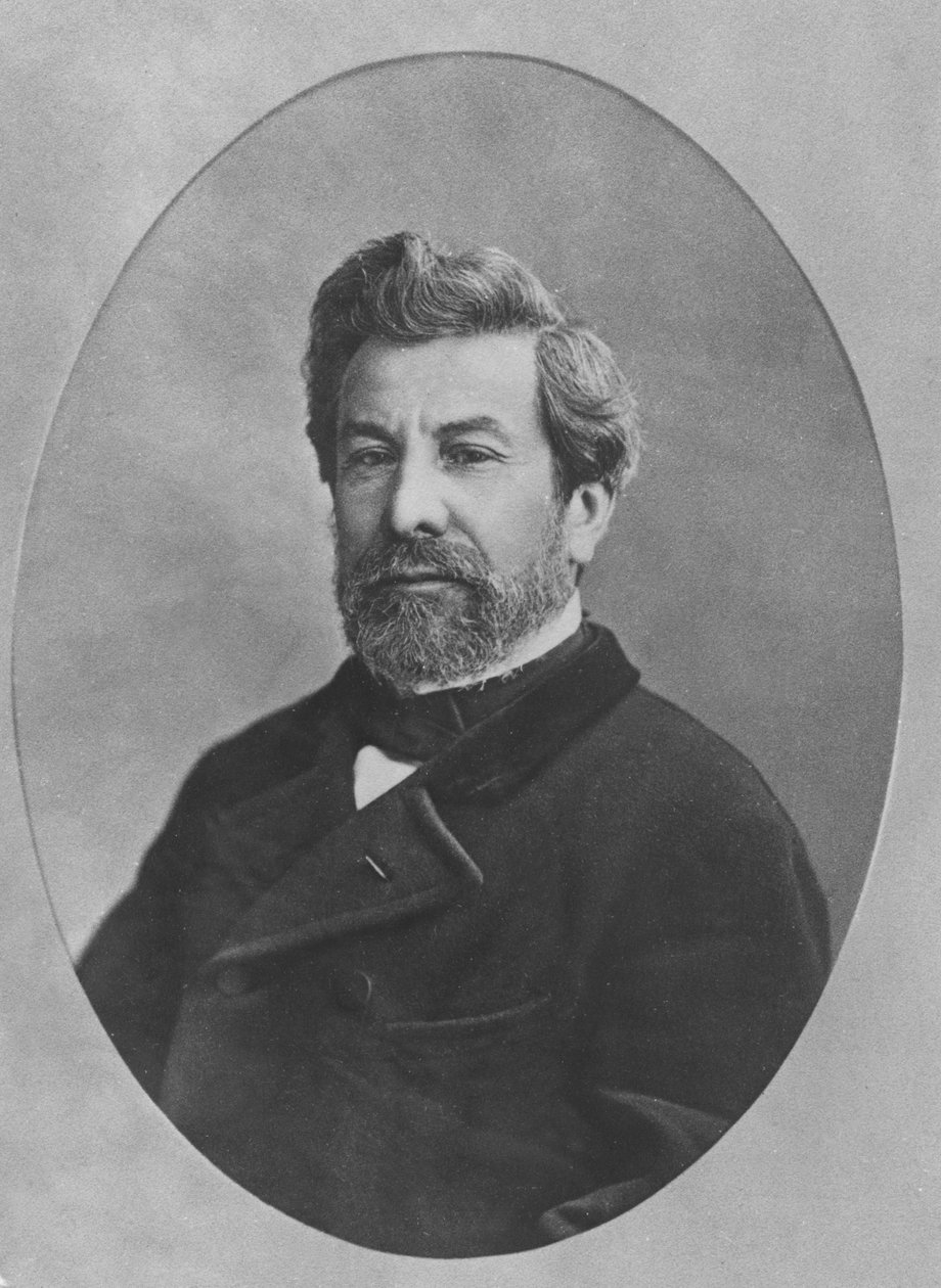 Francois-Ambroise-Germain Gilbert portréja, 1860 körül alkotó: French Photographer