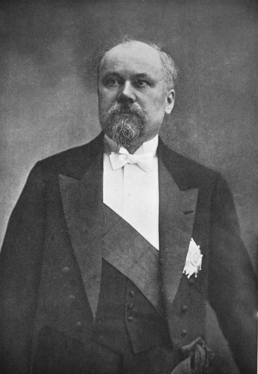 A Francia Köztársaság elnöke, M. Raymond Poincare alkotó: French Photographer