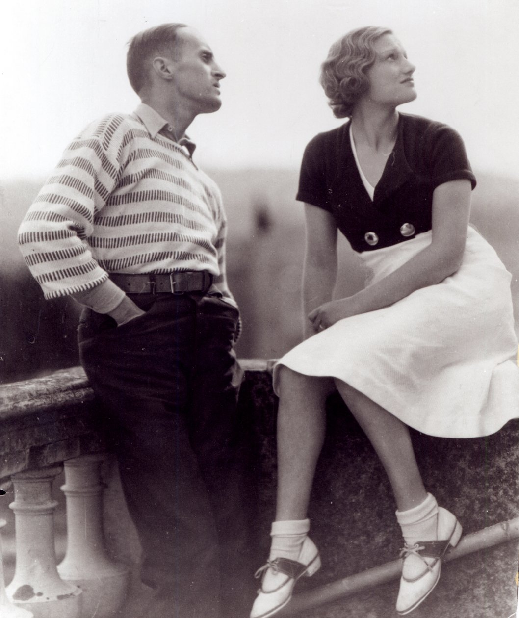 Rene Clair egy ismeretlen színésznővel alkotó: French Photographer