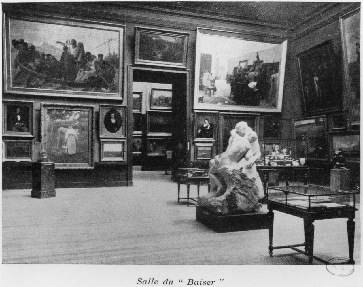 A csók szobája – Auguste Rodin, Musee du Luxembourg, Párizs, 1910 körül alkotó: French Photographer