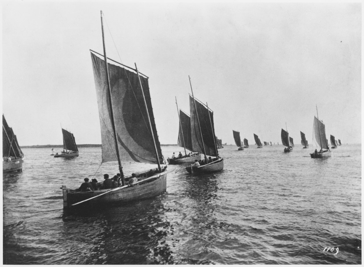 Concarneau szardíniai hajói alkotó: French Photographer