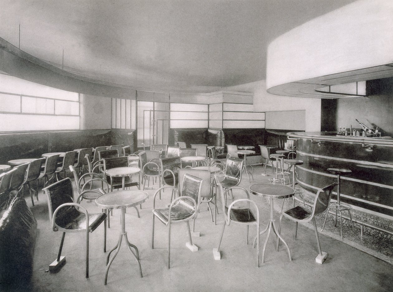 A Bar Diamand, Charavel, Melendes és Colombier tervezte, 1920-as évek alkotó: French Photographer