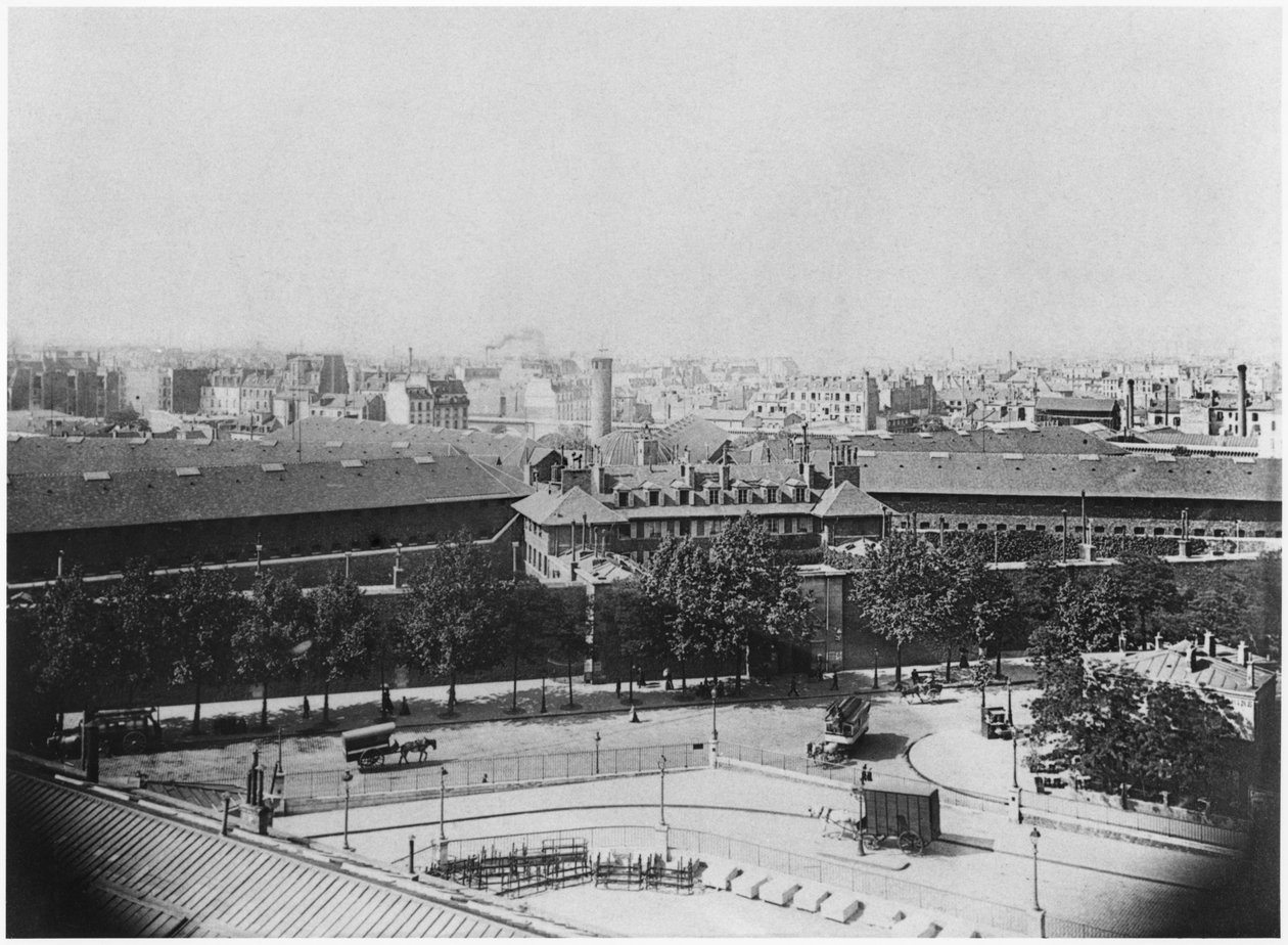 A Mazas börtön, Párizs, 1900 körül alkotó: French Photographer